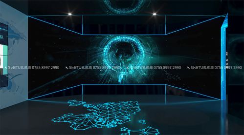 瑞亞力生物ivd新行業未來沉浸式數字科技展廳