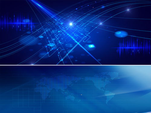 藍色科技線條科幻光線多邊形紋理星空背景圖片設計素材 高清psd模板下載 207.46mb 科技 商務大全